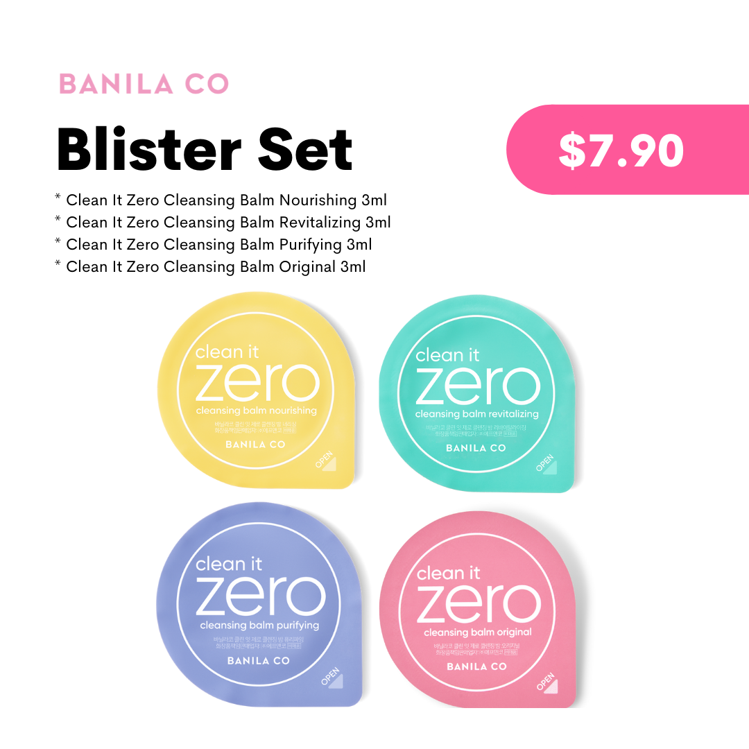 Banila Co Clean It Zero 3-in-1 cleansing balm original 3ml new